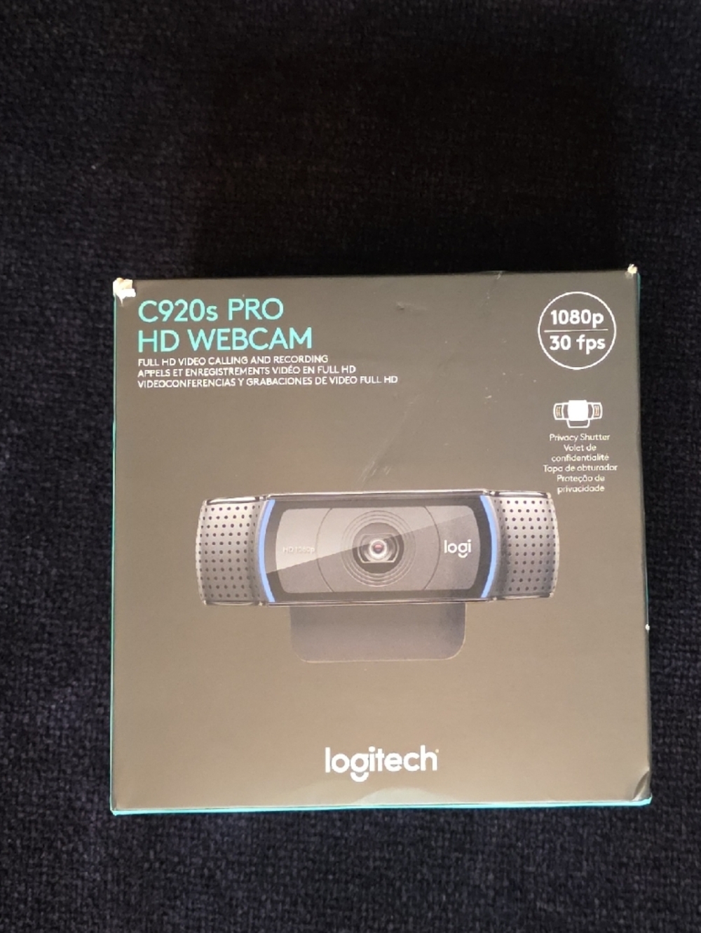 Logitech C920s Pro HD Webcam